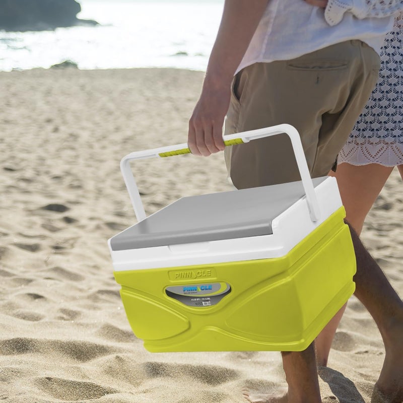 PINNACLE Picnic Cooler – 4.5 Liter Hard Cooler – Coolbox Keeps Contents Cool for 48 Hours – BPA Free Outdoor Cooler – Portable Cooler for Picnics, Grill, Camping (Orange) - Image 5